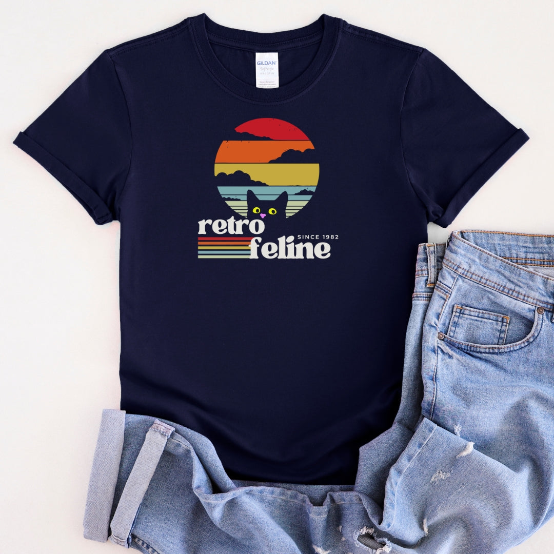 Retro Feline Tee