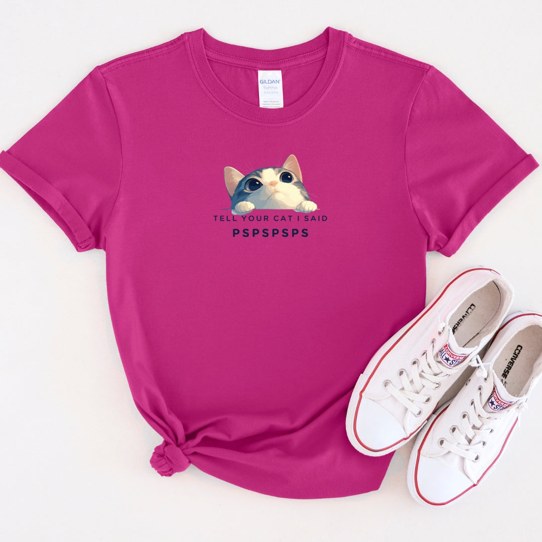 Tell your Cat T-Shirt