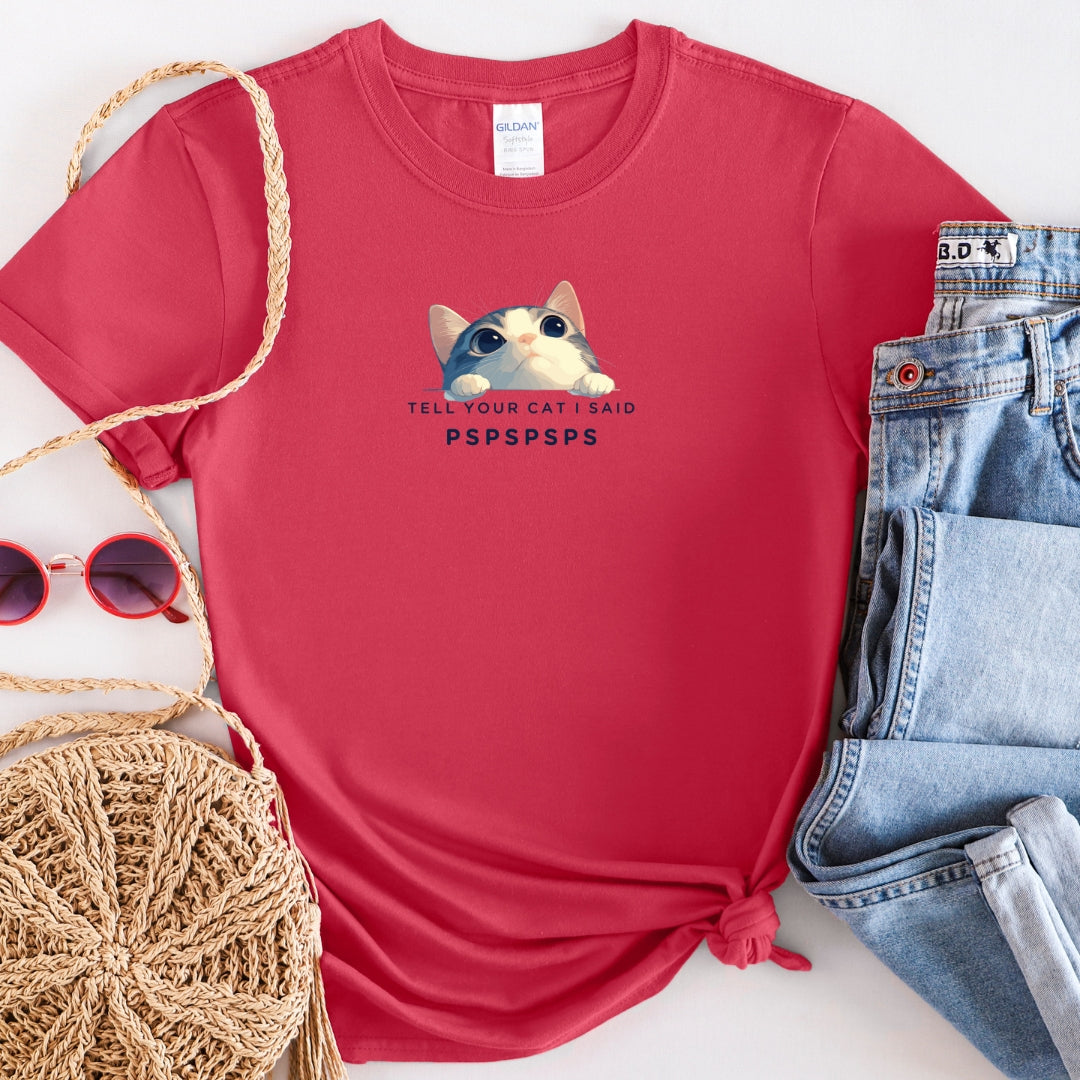 Tell your Cat T-Shirt