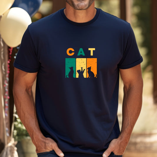 Cat Silhouette T-Shirt