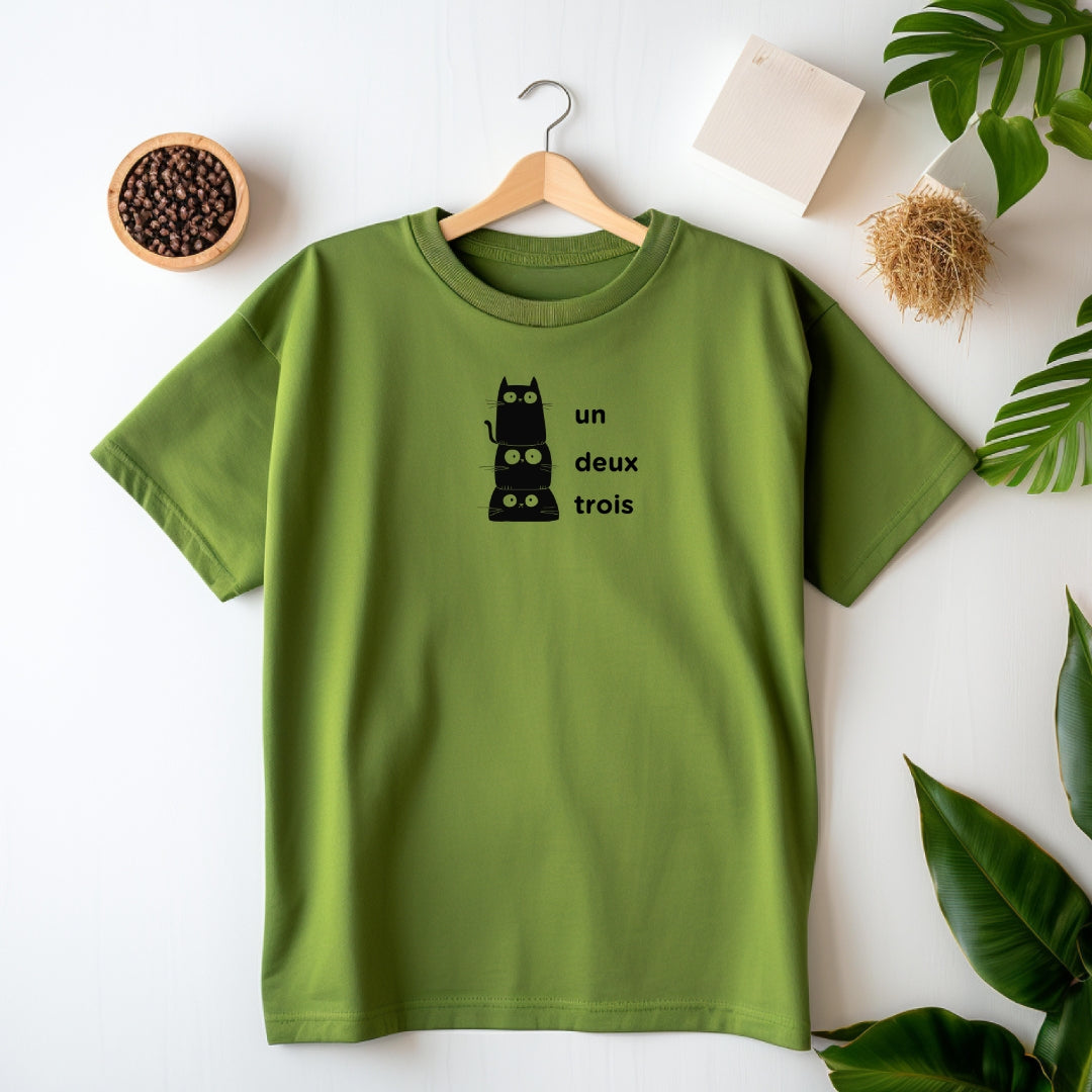 French Count 1 2 3 T-Shirt