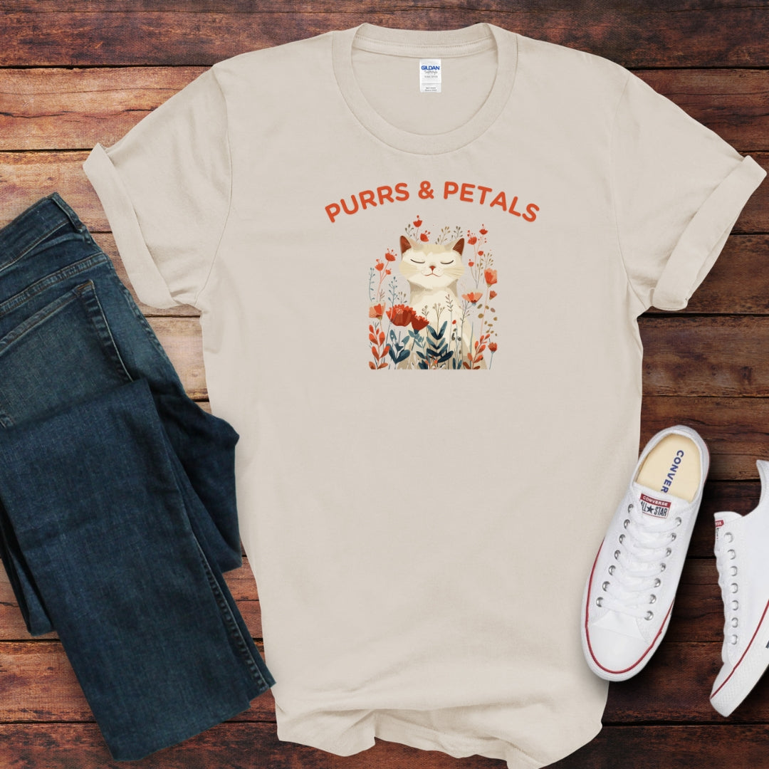 Purrs & Petals T-Shirt