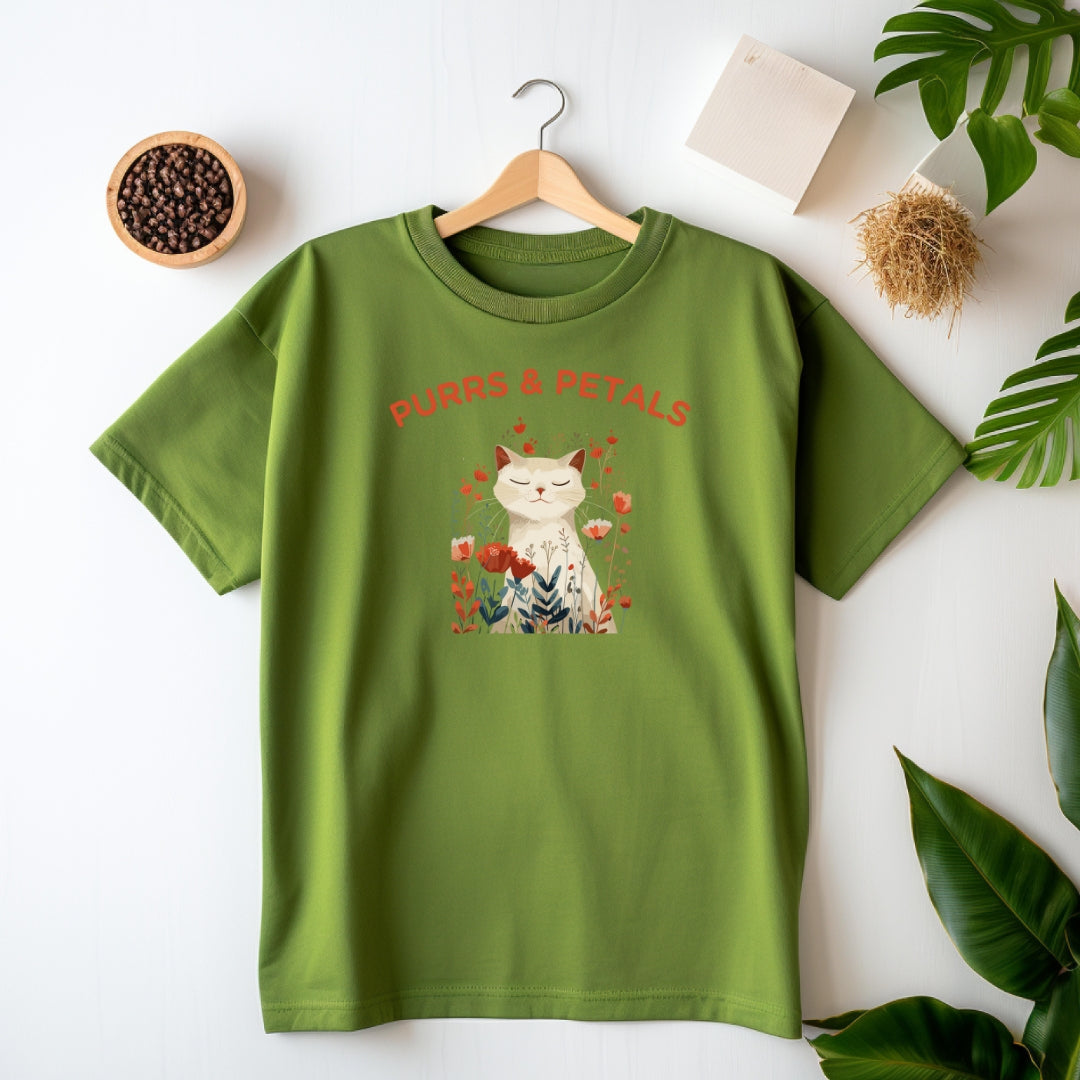 Purrs & Petals T-Shirt