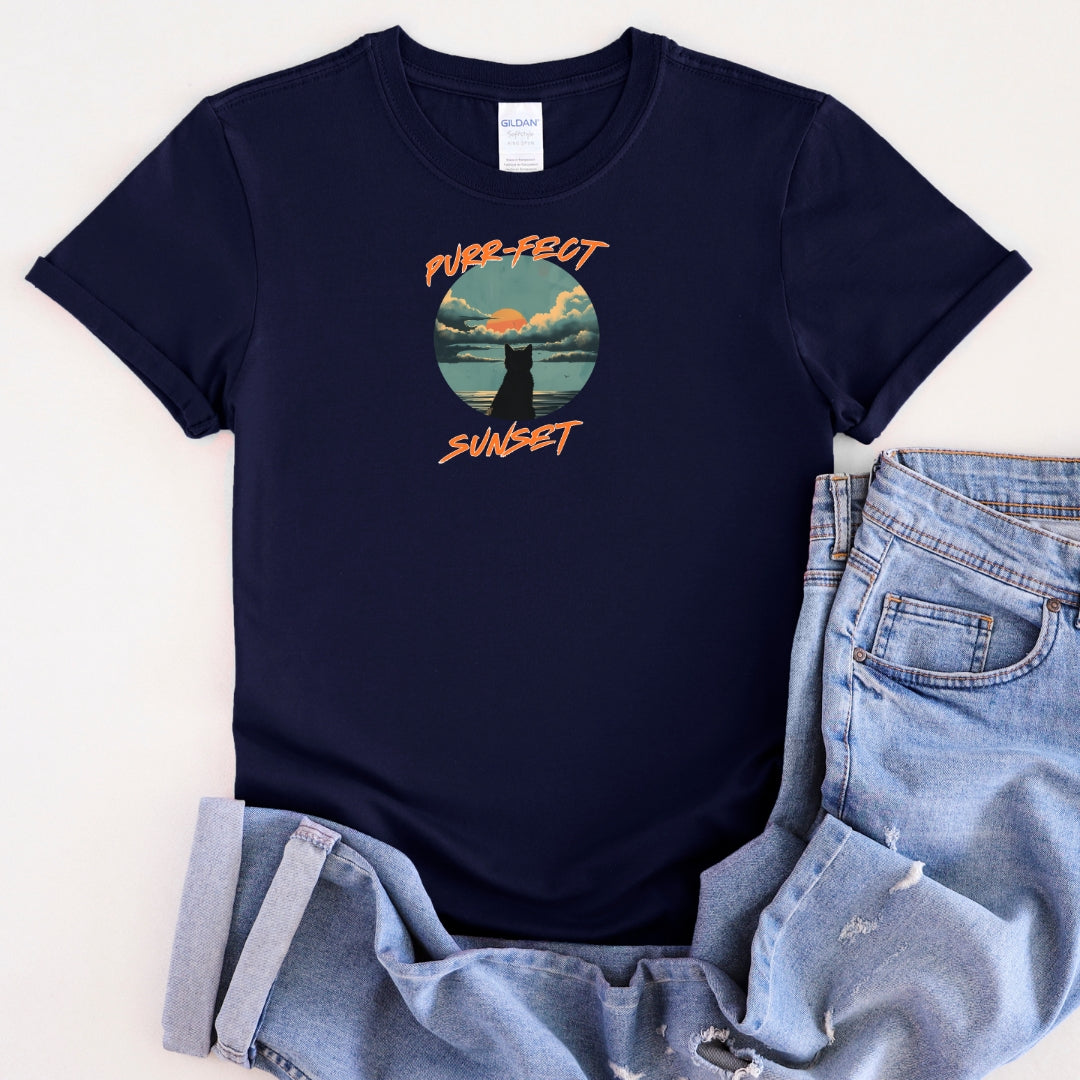 Purr-Fect Sunset T-Shirt