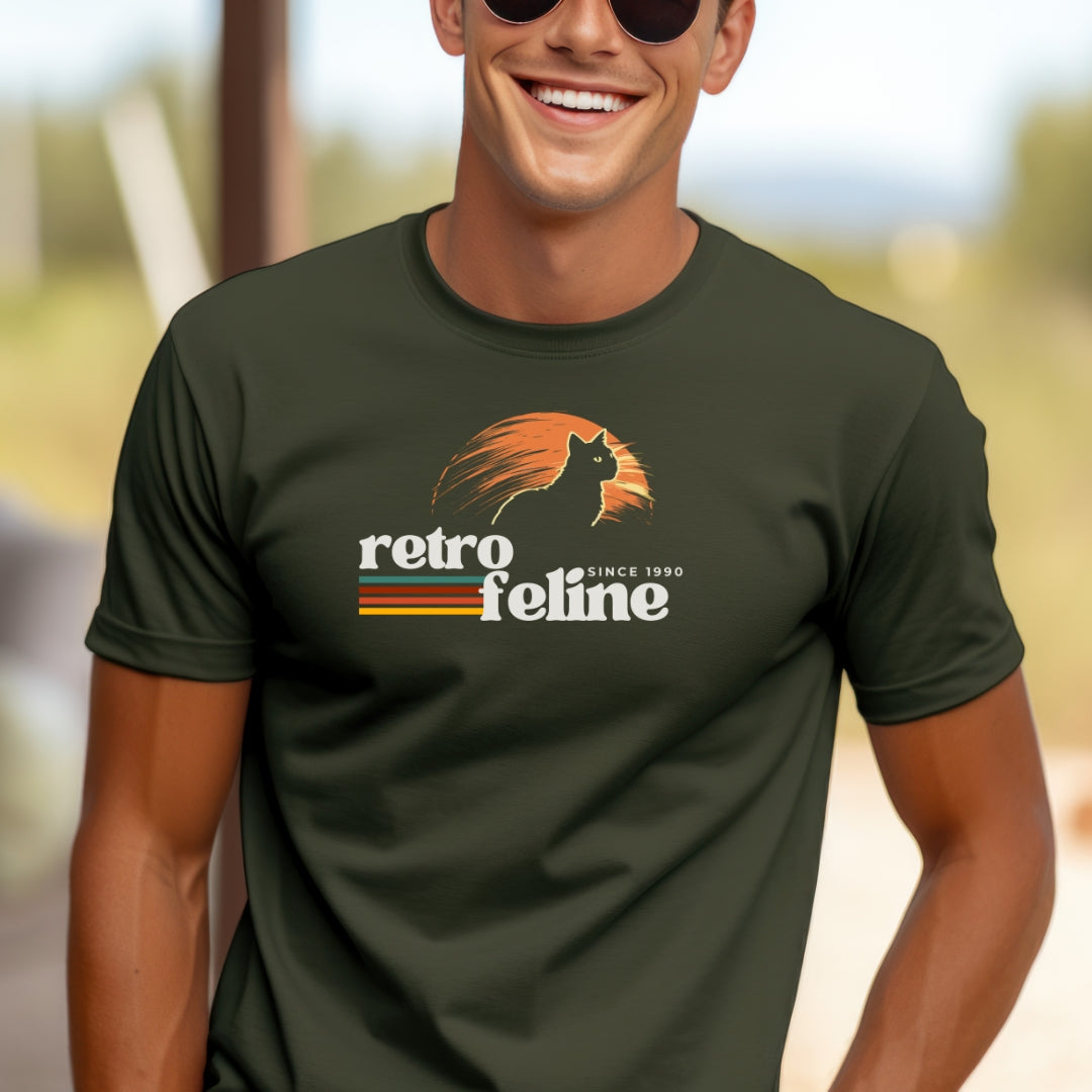Retro Feline T-Shirt
