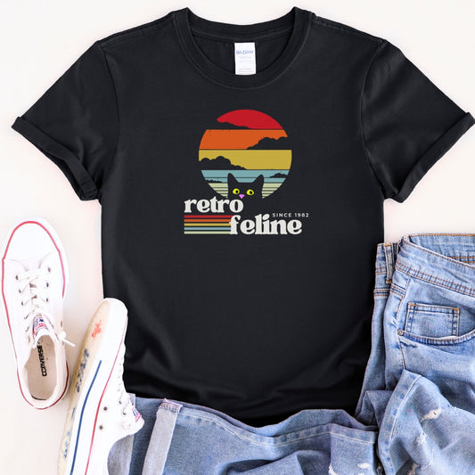 Retro Feline Tee